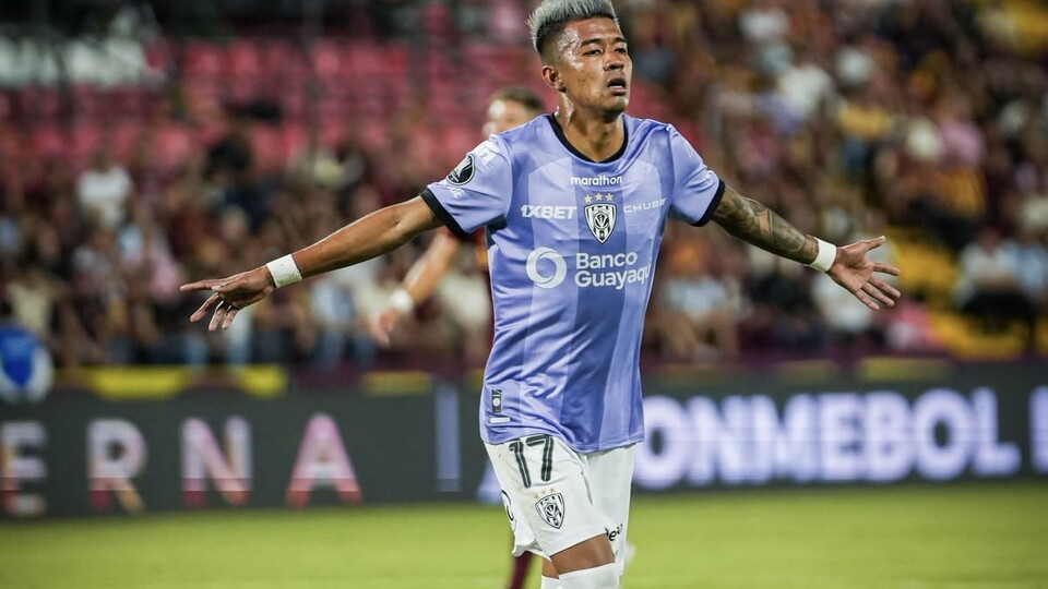 Aron Rodríguez, autor del gol de Independiente del Valle