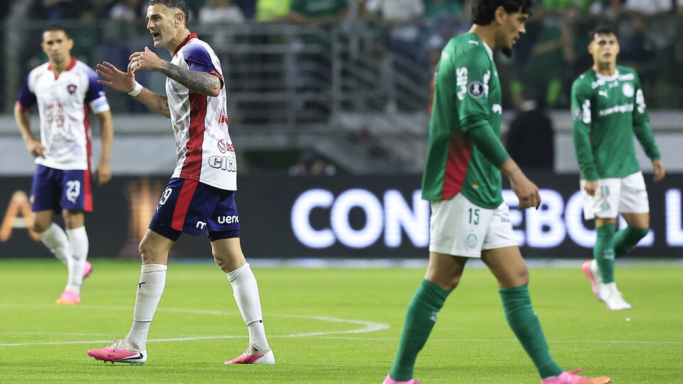 Cerro rescató un empate ante Palmeiras