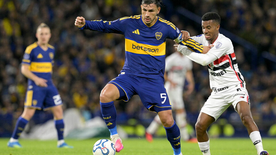 Leandro Paredes Boca Sao Paulo Conmebol Sudamericana 2026