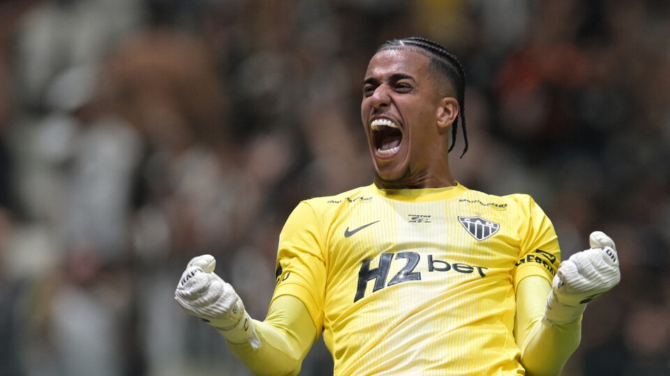 Gabriel Delfim, el héroe de Atlético Mineiro ante Santos