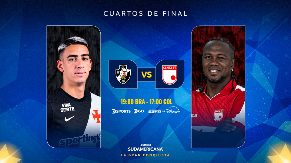 Anuncio Vasco vs Independiente Santa Fe