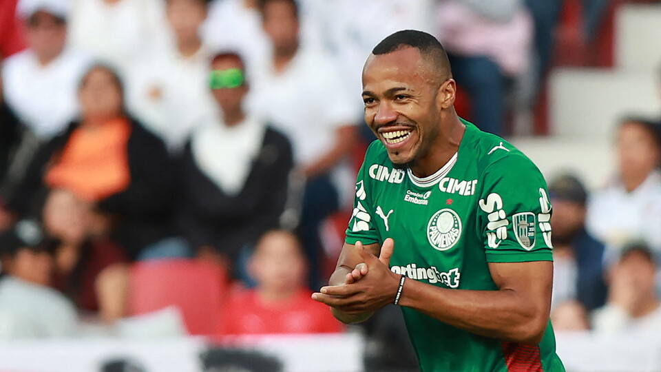 Marlon Freitas marcó el primer gol de Palmeiras