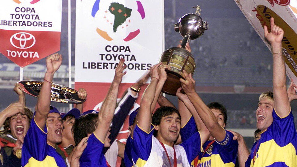 Boca campeón de la CONMEBOL Libertadores en Brasil en el 2000