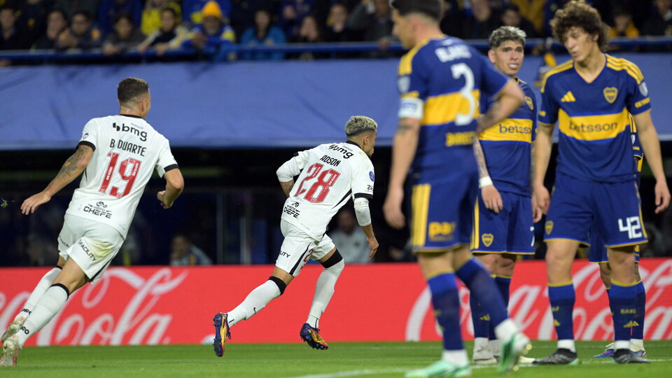 Adson anotó el gol de Vasco da Gama en la Bombonera