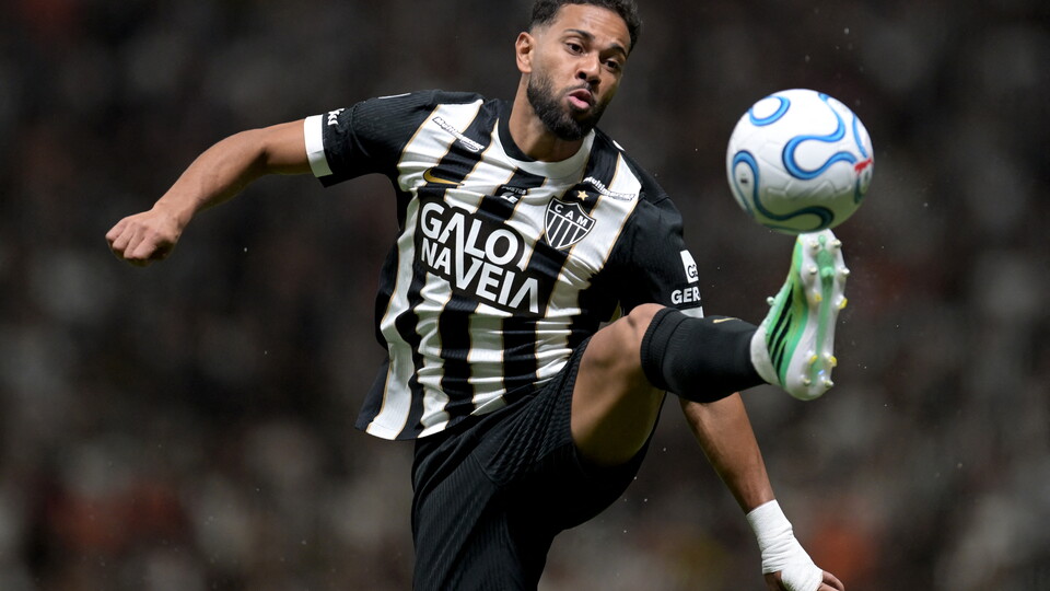 Renan Lodi, el lateral izquierdo del Atlético Mineiro finalista de la CONMEBOL Sudamericana