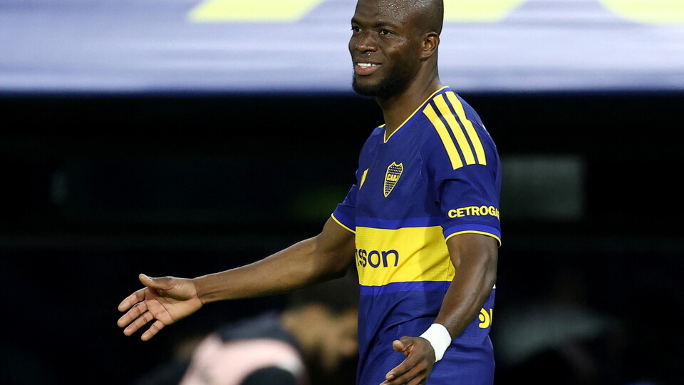 Enner Valencia en Boca