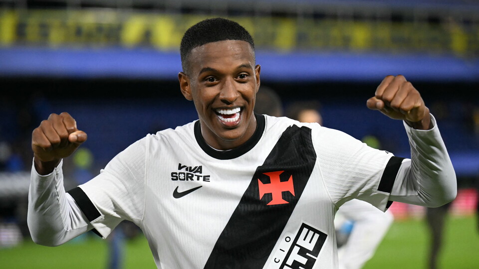 Vasco celebra en 'La Bombonera'